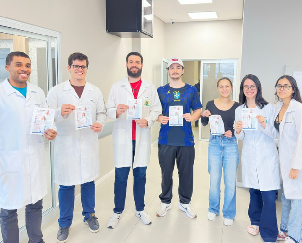 Acad�micos de Medicina conscientizam sobre males do tabagismo no Hospital Oncol�gico